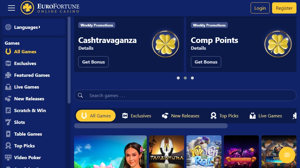 EuroFortune Online Casino